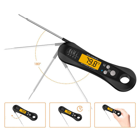 Waterproof Folding Oven Thermometer